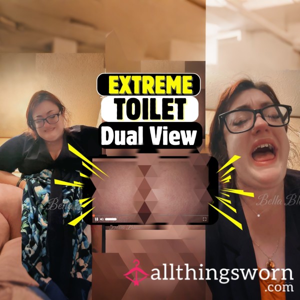Struggling On The Toilet , Duel View