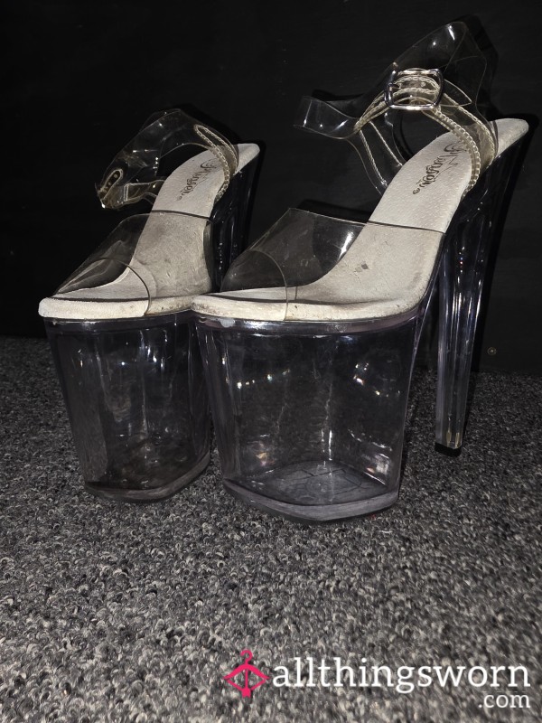 Studio Worn 9" Pleaser Heels