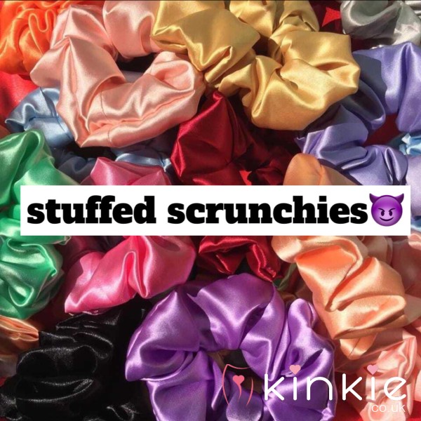 Stuffed Scrunchies In Pu**y Or A**!