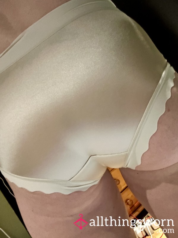 Stunning Cream Silky Panties
