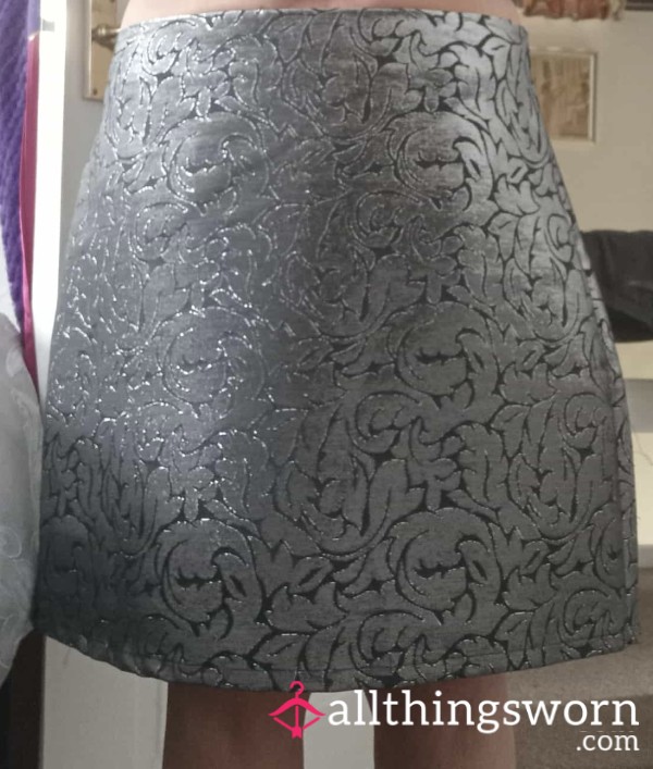 Stunning Sparkly Skirt For A Sissy