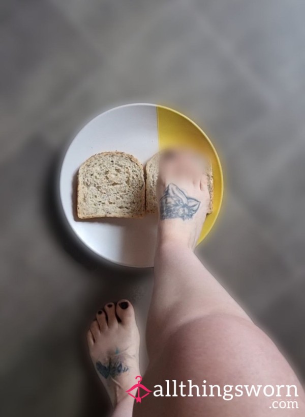 Submission Has Never Tasted So Good! 🦶🍞Foot Bread Creation