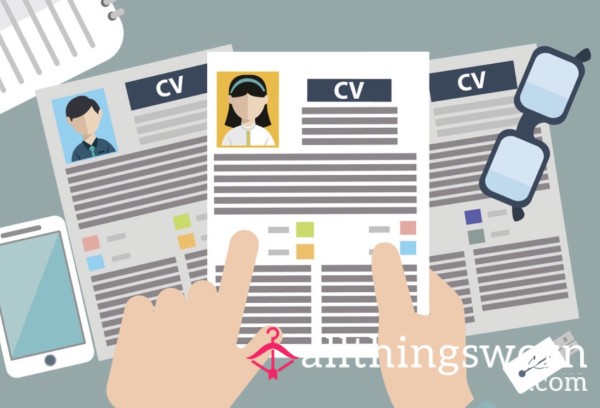 Subs / Sissies CV And Job Application Role Play , Would You Hire Them?