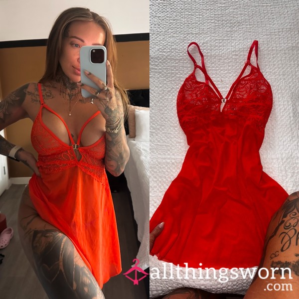 🍊 Succulent Orange Babydoll Of Dreams