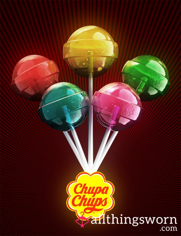 Sucked Chupa Chup Lollipop 😋🍬