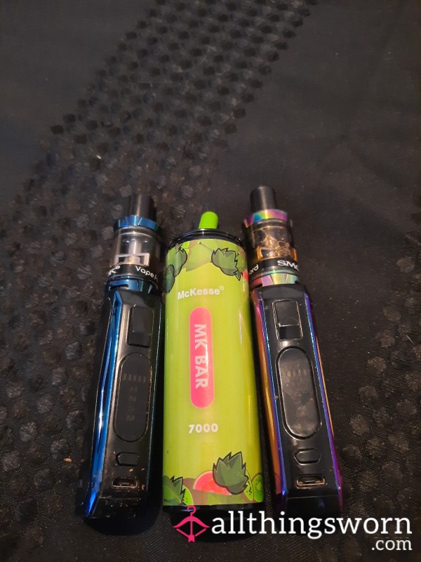 Sucked On Used Vapes :) 😀 £25 Each Or 3 For £50 !