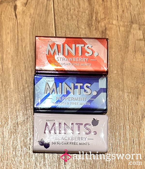 Sucked On/chewed Mints