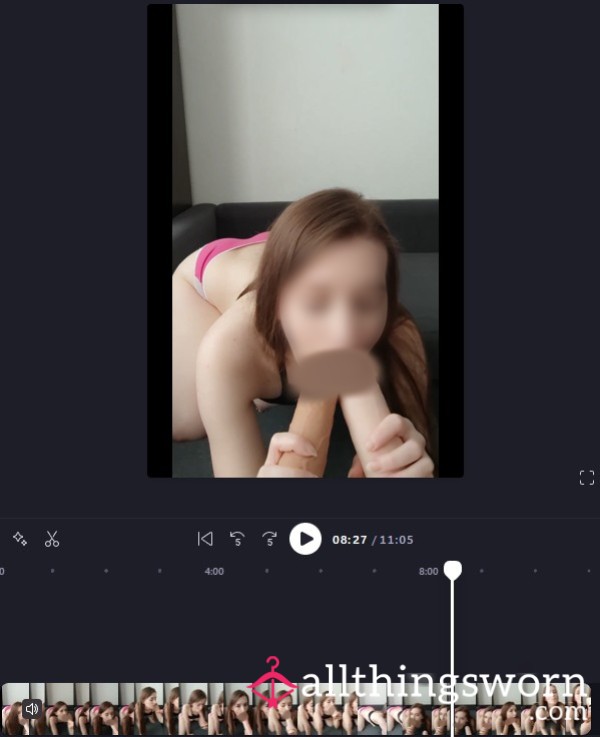 Sucking All My Different Di**os With Double Bj At The End