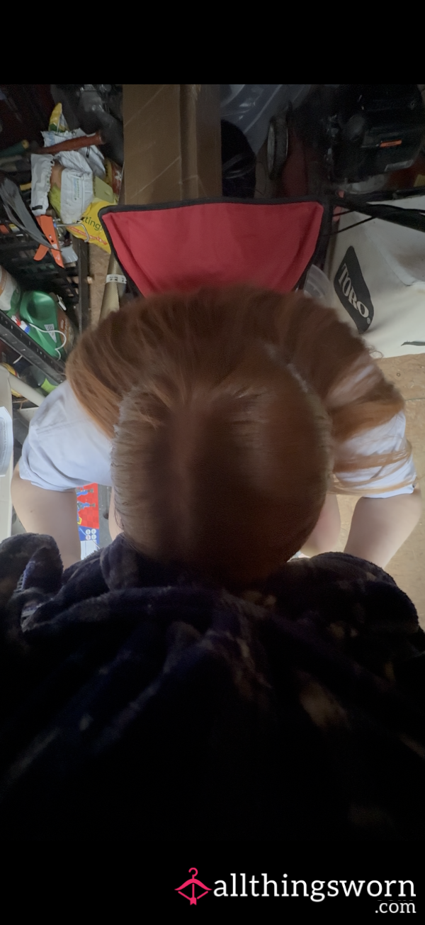 Sucking Daddy's C*ck In The Shed