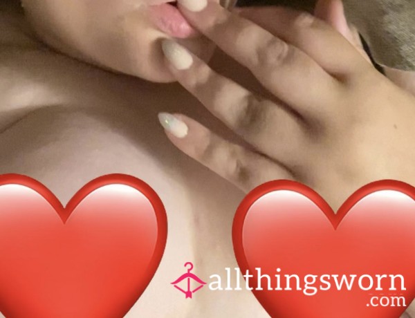 Sucking My Finger But Wishing It Was Your C*ck