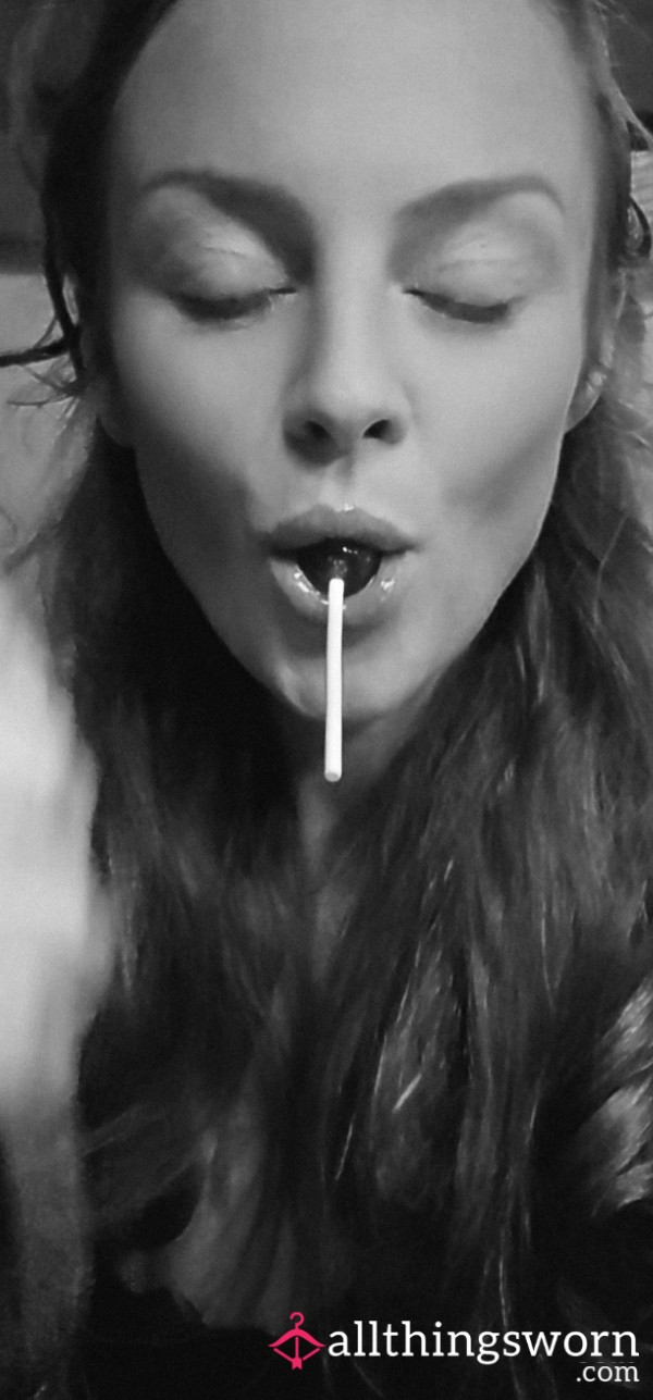 Sucking On A Lollypop & Filling A Sp*t Vial 😈