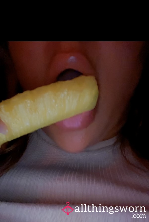 Sucking Pineapple