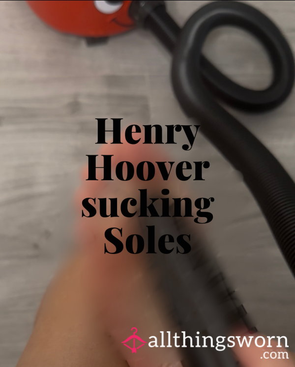 Sucking My Soles With Henry The Hoover  😈