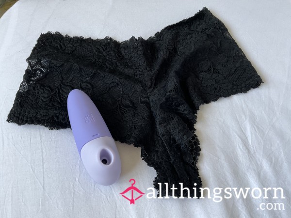 Suction Stimulator…and Lace Short Style Panties