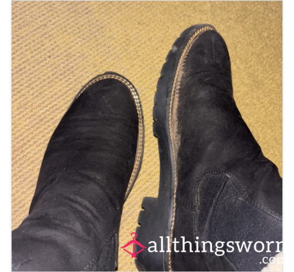 Suede Boots