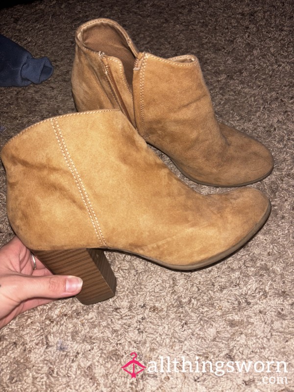 Suede Boots