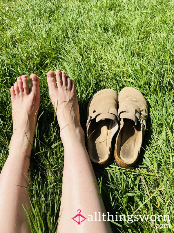 Suede Sandals