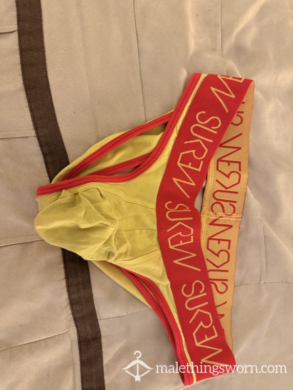 Sukrew Jock Red And Yellow Size XL