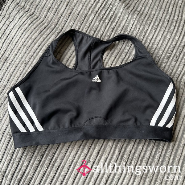 Sultry Sweaty Adidas Sports Bra🤫💦