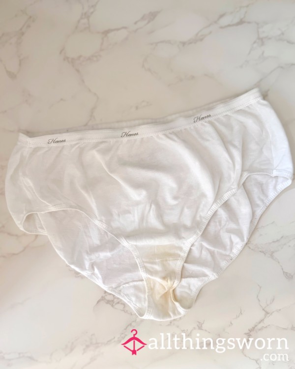 Summer Heat + White Cotton Panties