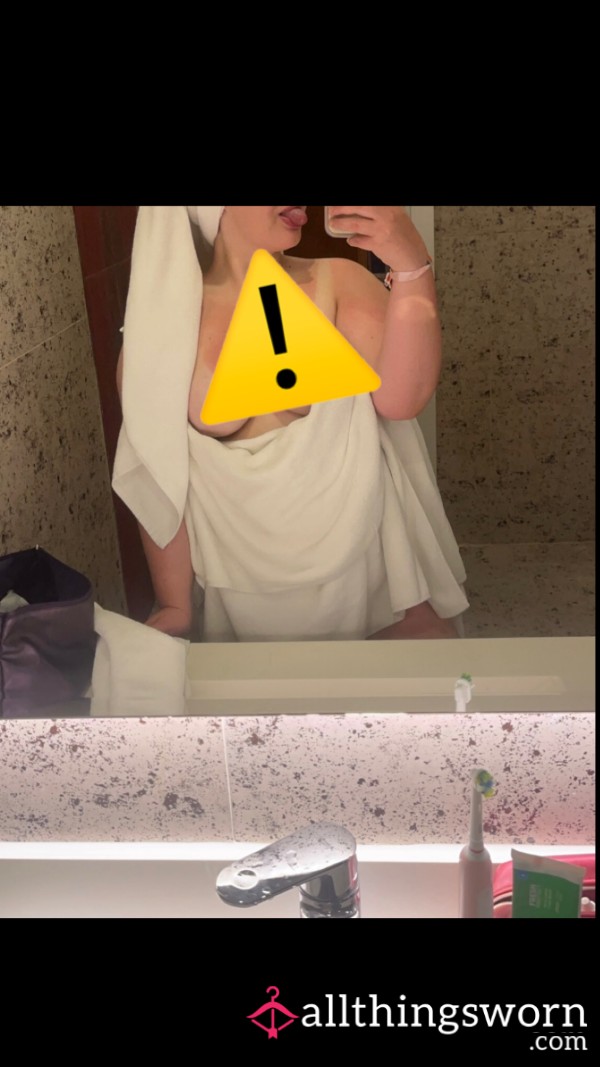 🥵Sun Burnt B**bs🍒 Bathroom Hotel Pics. Bundle Of 5 … (4 Close Up 🙆🏼‍♀️)
