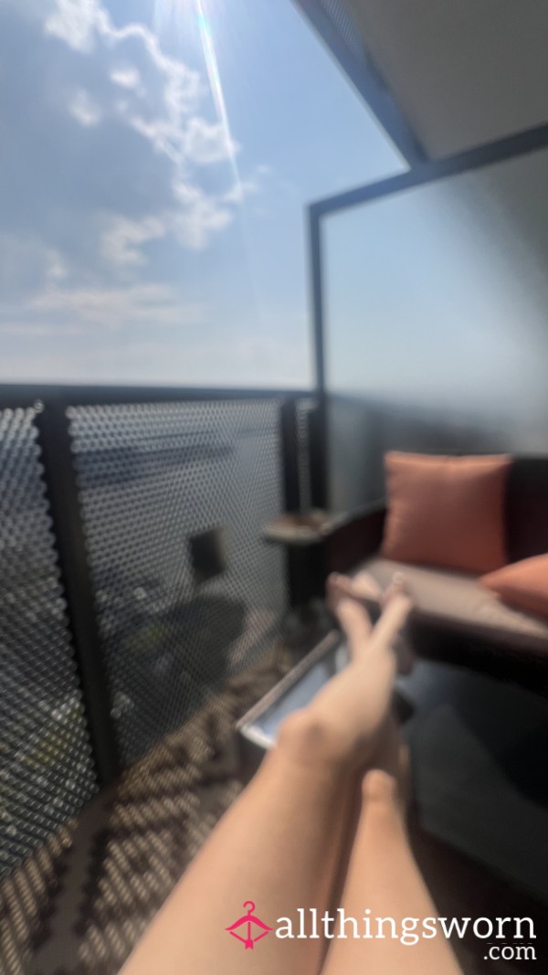 Sunbathing Feet