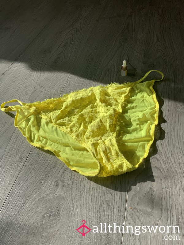 Sunbed Sweat Covered Panties