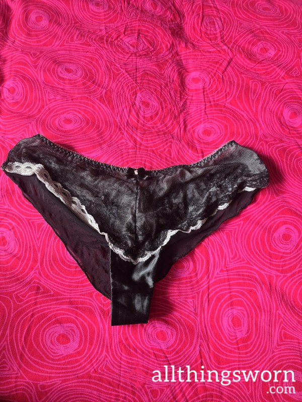 Sunday Best Black Panties🥰