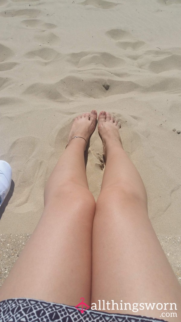 Sunkissed Soles In The Sand