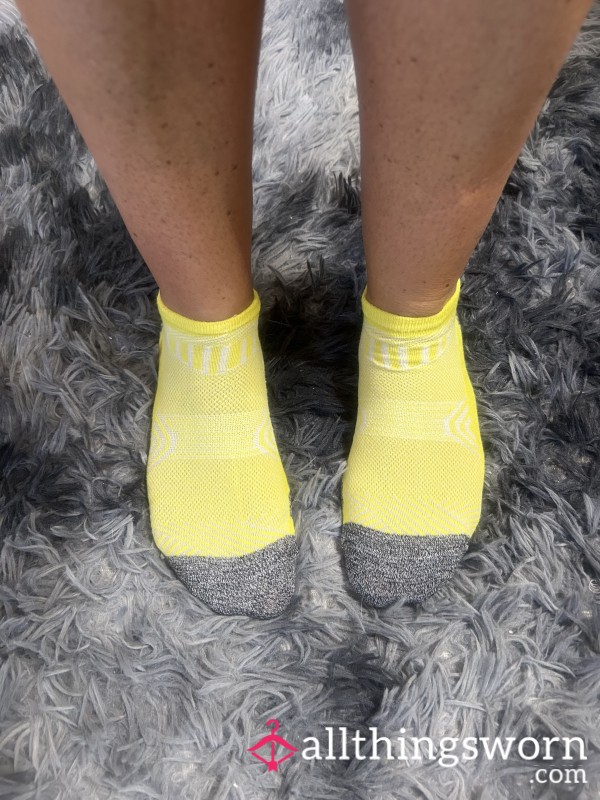 Sunny Yellow Gym Socks ☀️ Ready To Wear For You ☀️