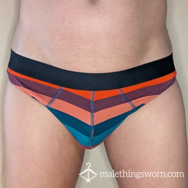 Sunset Stripe MeUndies Thong