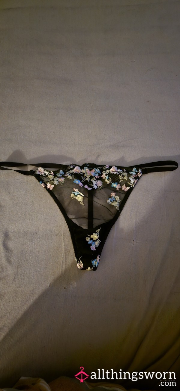 Super Cute Flowery G-string