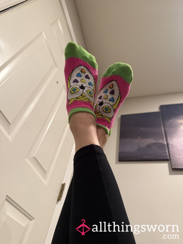 Super Cute Neon Psychedelic Socks