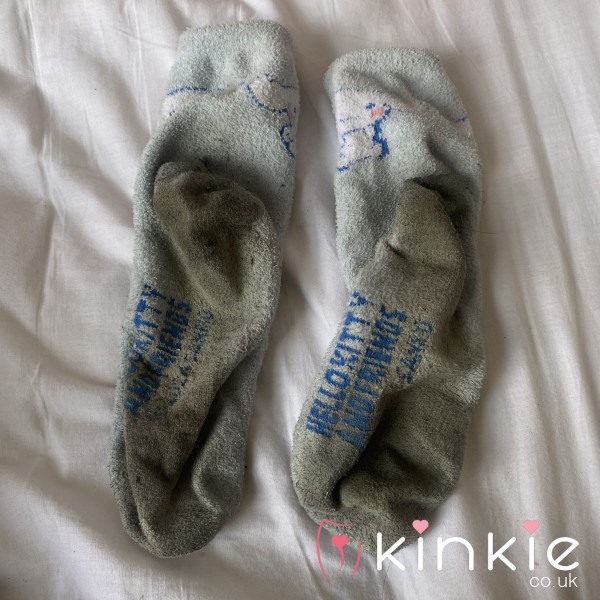 SUPER Dirty Fluffy Socks💦🩵