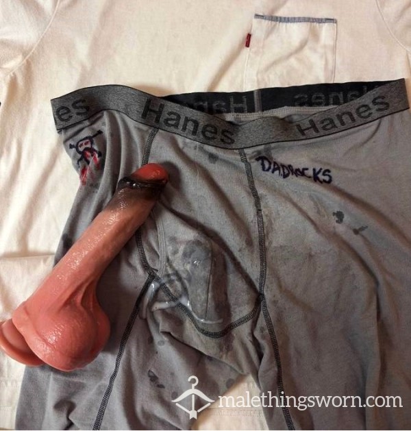 Super Loaded Furry DAD"S Briefs And T Shirt And Fat Di**o 3 ITEMS THIS LISTING L@@K