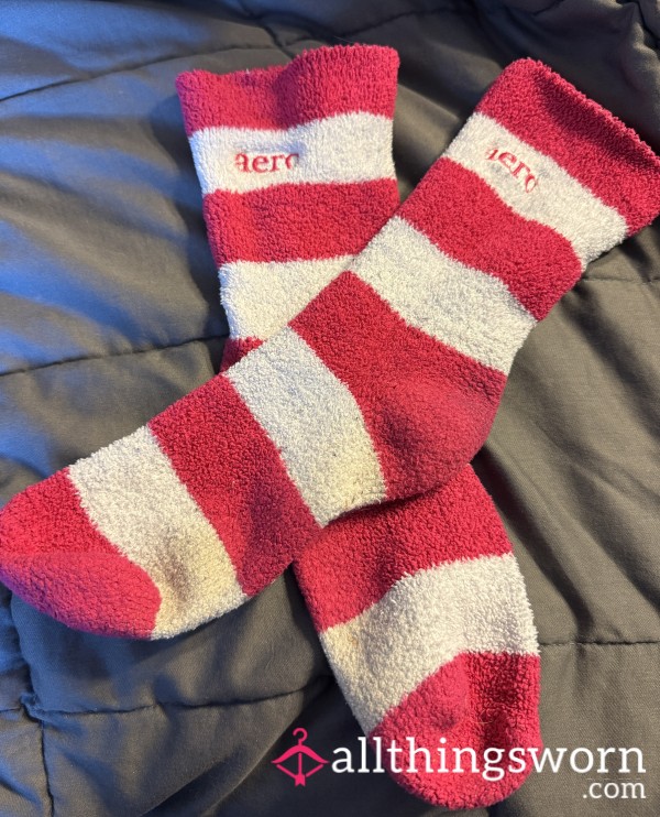 Super Old Fuzzy Socks