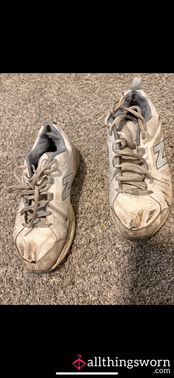 Super Old Worn Out New Balance Sneakers