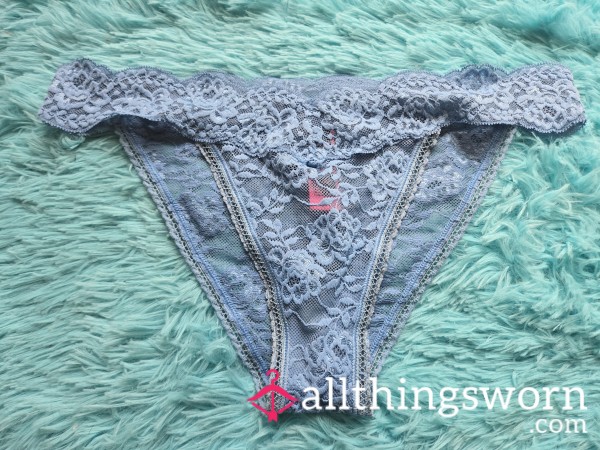 Super S**y Light Blue Lace Panty