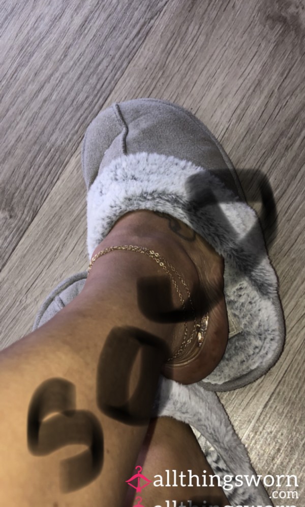 NEW PAIR BEING CREATED- Super Smelly Slippers And Socks Bundle (nylon Or Trainer)