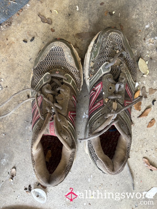 SUPER SMELLY!! Worn Out Tennis Shoes