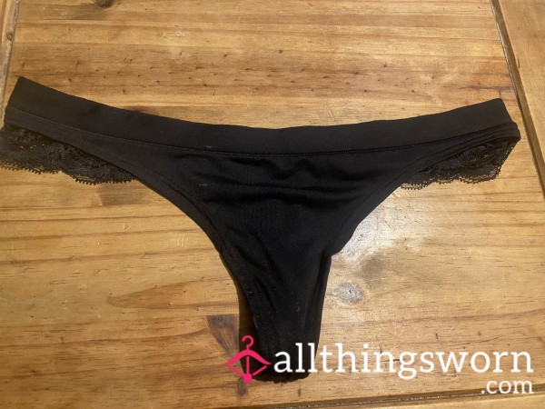 Super Soft Black Thongs🖤