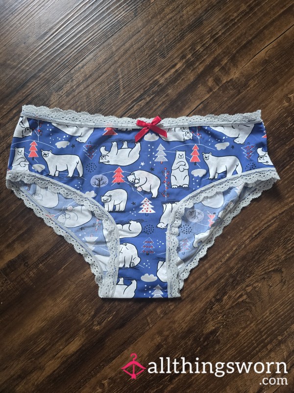 Super Soft Polar Bear Print Panty