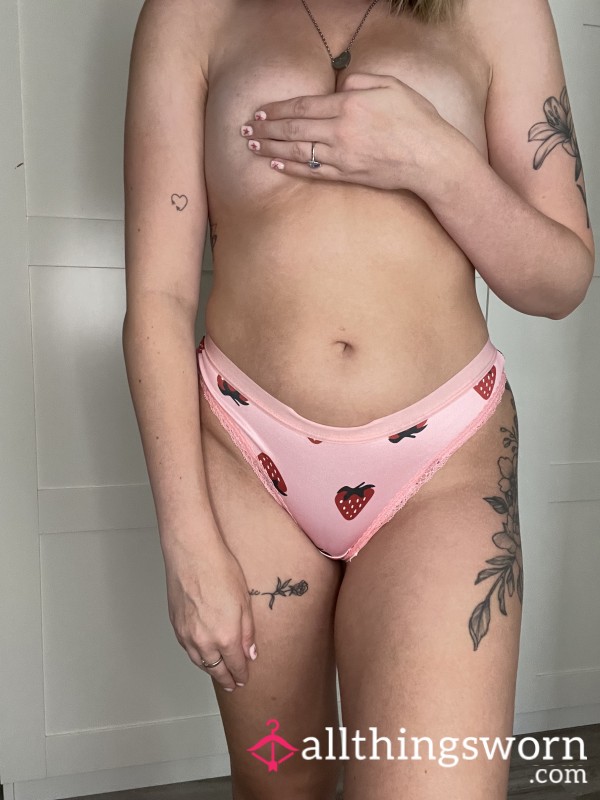 Super Soft Strawberry Thong 🍓