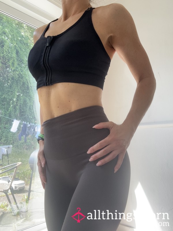 Super Tight Petite Mauve Gym Leggings