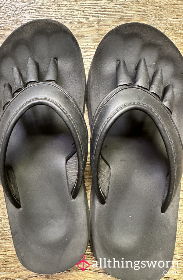 Super Worn 5-Toe Yoga Sandals With Footprints👣