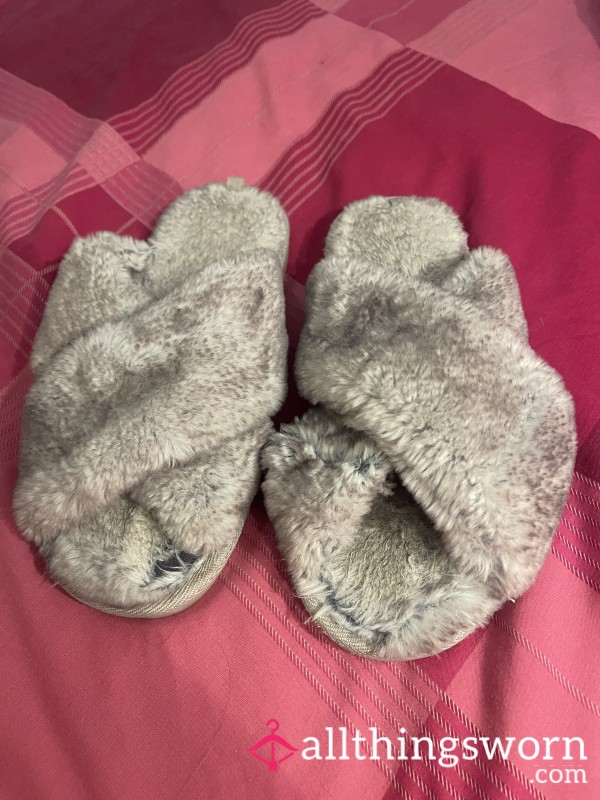 Super Worn Crusty Slippers