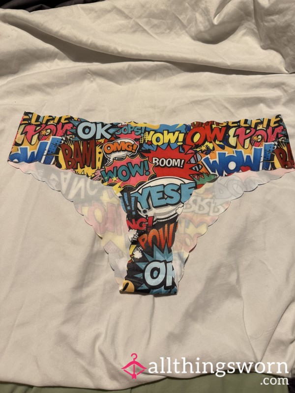 Superhero Cartoon Panties (Multi-Coloured)