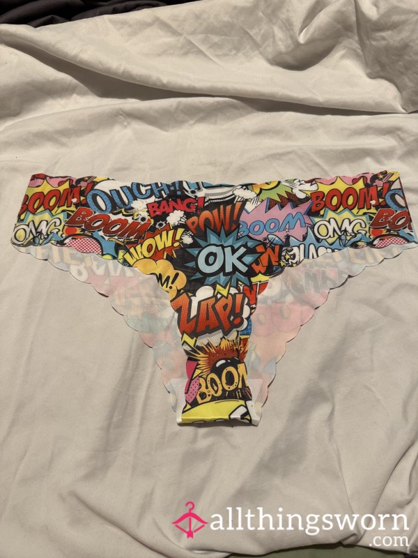 Superhero Cartoon Panties (OK!)