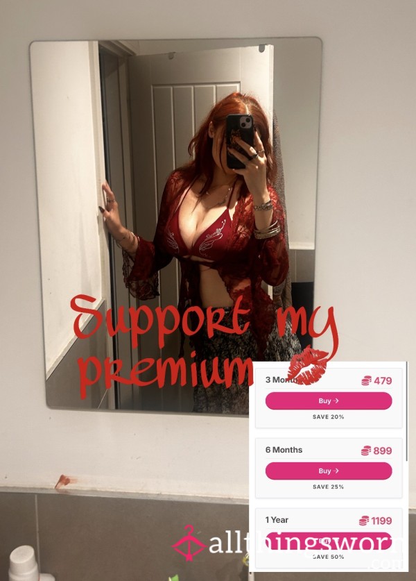 Support Me ~ Pay My Premium! 💋
