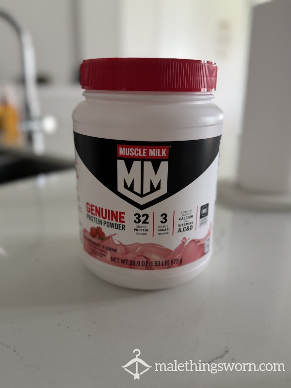 Support My Gym Gains-Protein Powder Tub-1 Month Supply